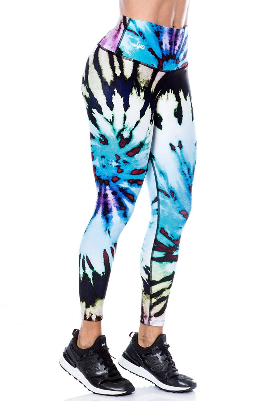 Spiral Colorful Tie Dye Workout Legging – Bestyfit