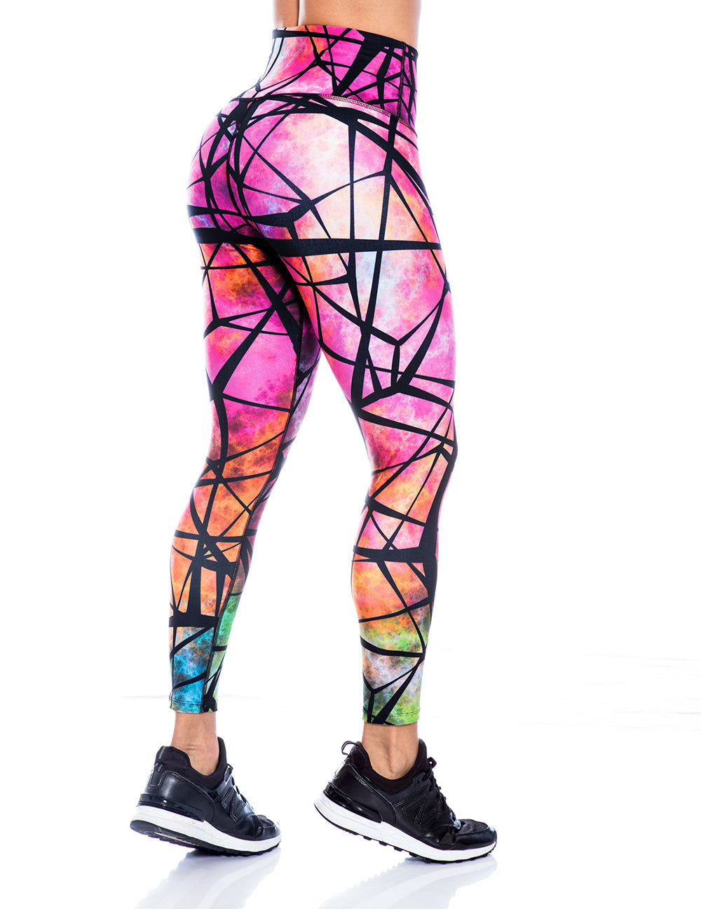 Arcoiris Chic Colorful OWfit Workout Leggings – Bestyfit